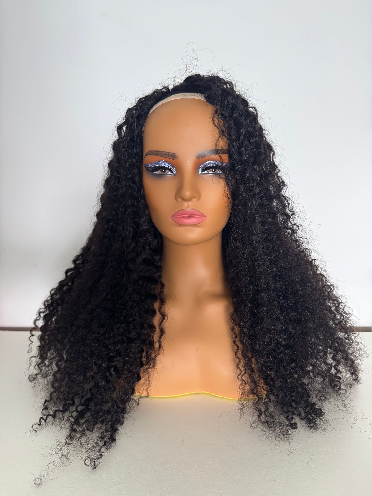 CURLY FLIPOVER HALF WIG