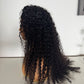 CURLY FLIPOVER HALF WIG