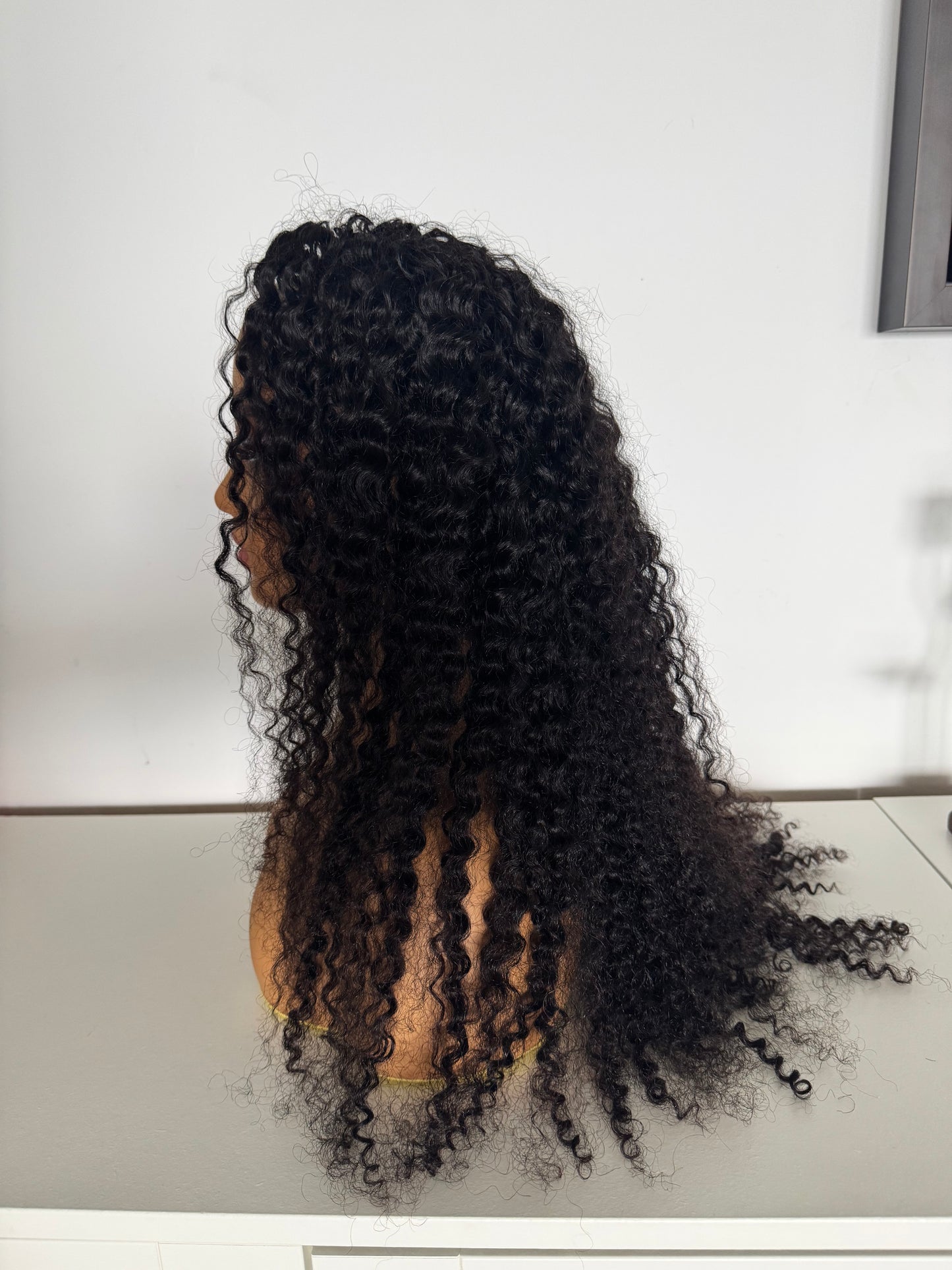 CURLY FLIPOVER HALF WIG