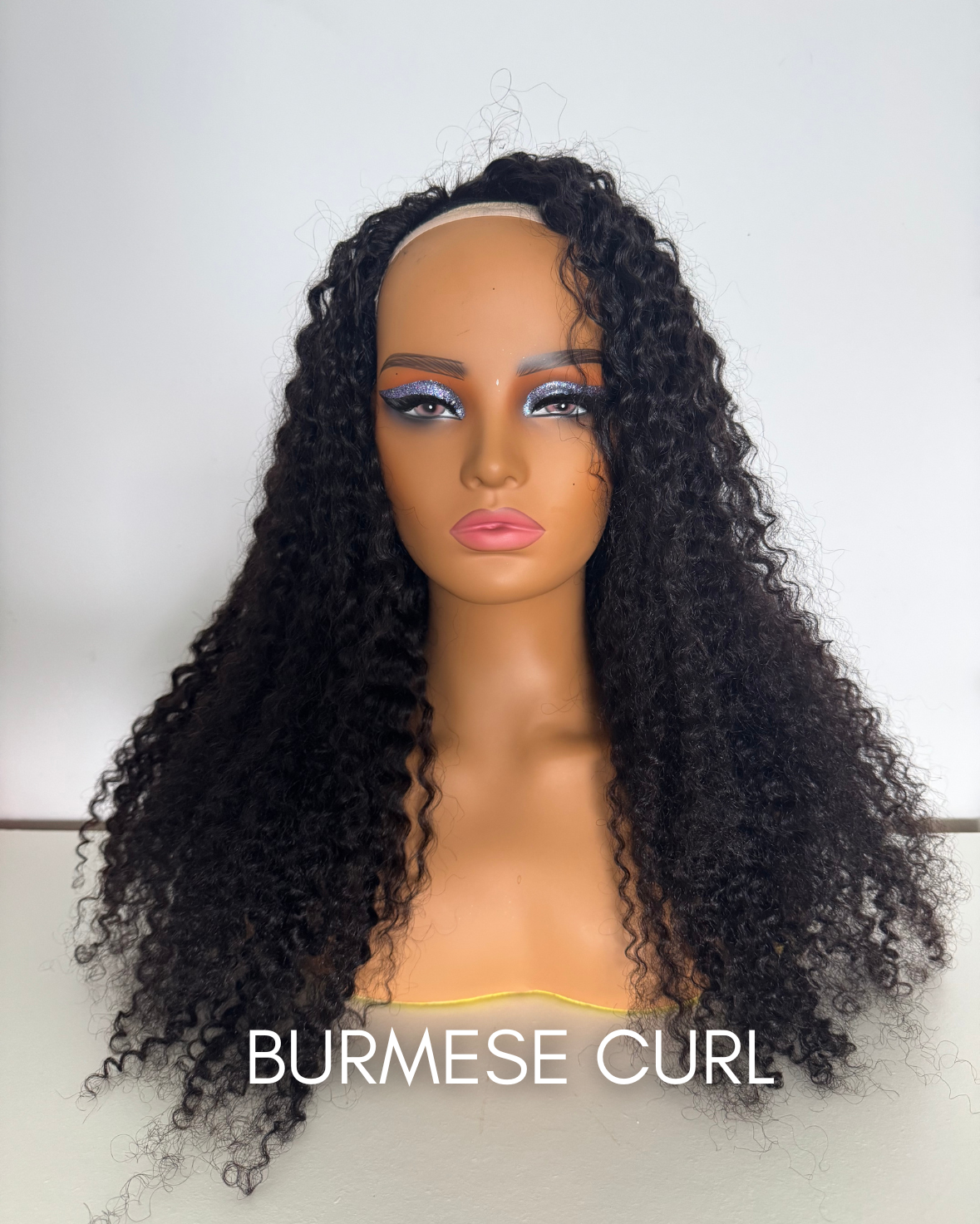 CURLY FLIPOVER HALF WIG